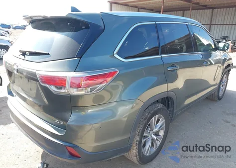 2014 Toyota Highlander Xle V6 from USA, damaged, VIN 5TDKKRFH5ES007521